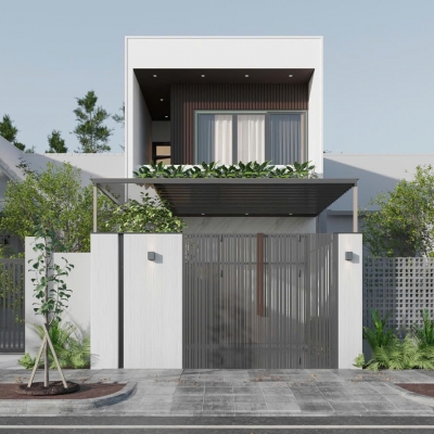 Nhà 2 phố 2 tầng - Phản ảnh đúng gu thẩm mỹ và cá tính của gia chủ