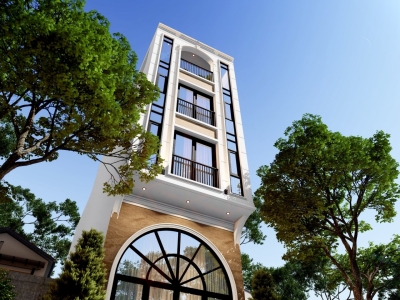 Căn hộ cho thuê 4 tầng - Thiết kế tân cổ điển - Phong vị tân cổ điển trong kiến trúc ngày nay