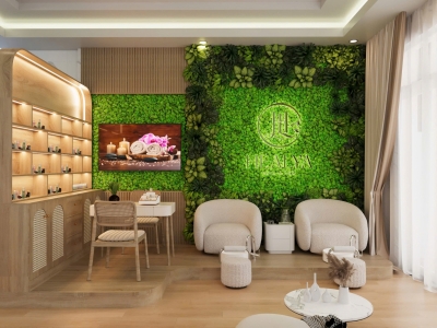 Thiết kế nội thất - Nhà ở kết hợp kinh doanh SPA