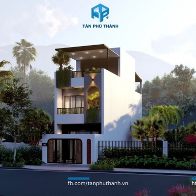 Ngôi nhà 3 tầng hiện đại mang vẻ đẹp mềm mại và đầy cảm xúc Ngôi nhà 3 tầng hiện đại mang vẻ đẹp mềm mại và đầy cảm xúc