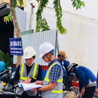 Thi công tòa nhà văn phòng cho thuê - OB.DuyTan 2024 - P.01 Thi công tòa nhà văn phòng cho thuê - OB.DuyTan 2024 - P.01